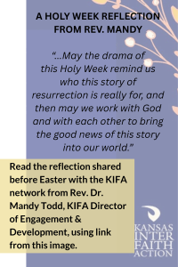 Image of a reflection quote from Rev. Mandy set against a purple and beige background with decorative branches.